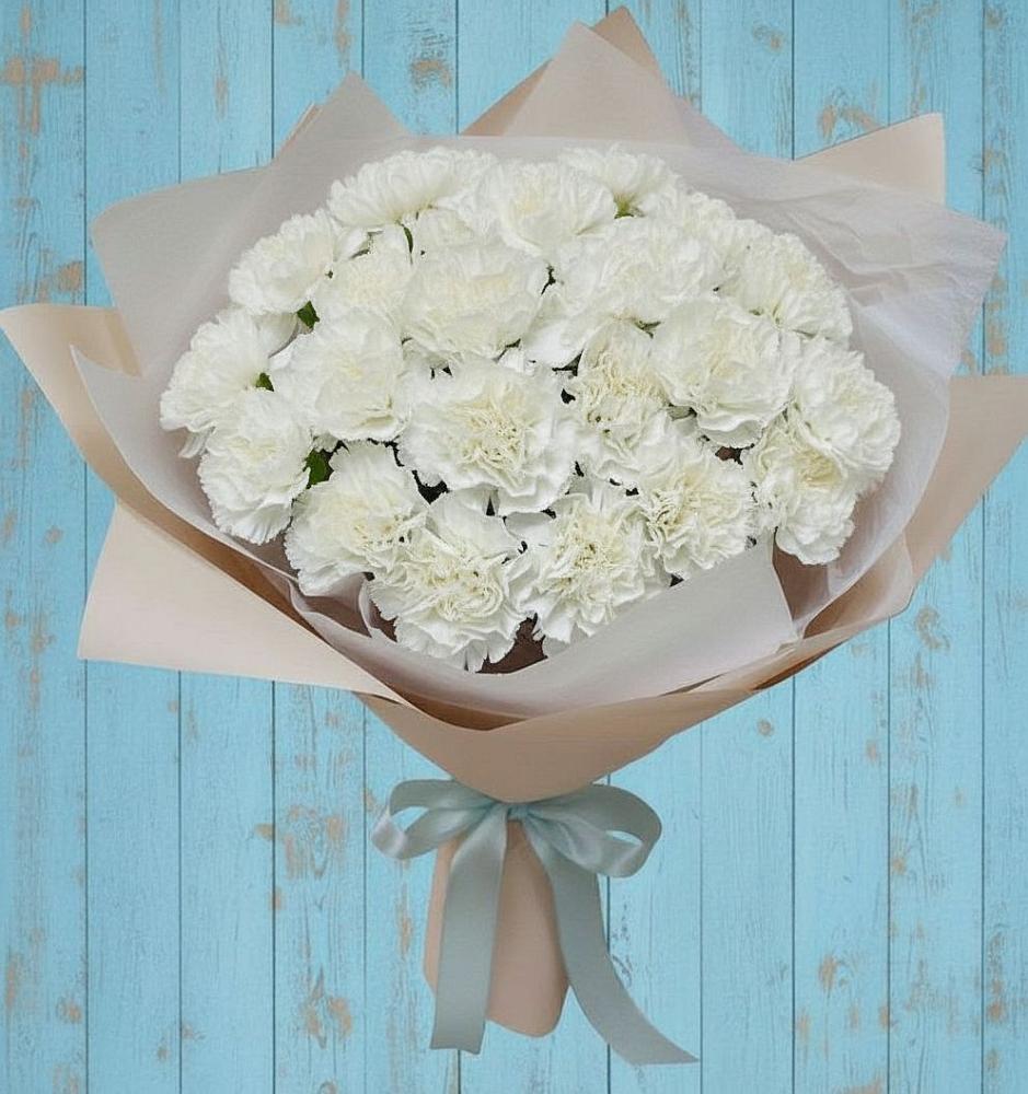 Букет цветов из: Гвоздики в Выселках