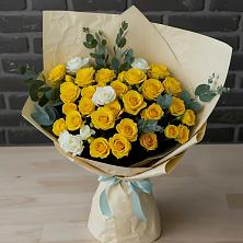 Букет цветов из:  Розы в Выселках
