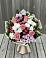 Букет цветов из: Альстромерии, Гвоздики, Розы и Хризантемы в Выселках