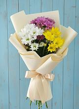 Букет цветов из:  Хризантемы в Выселках