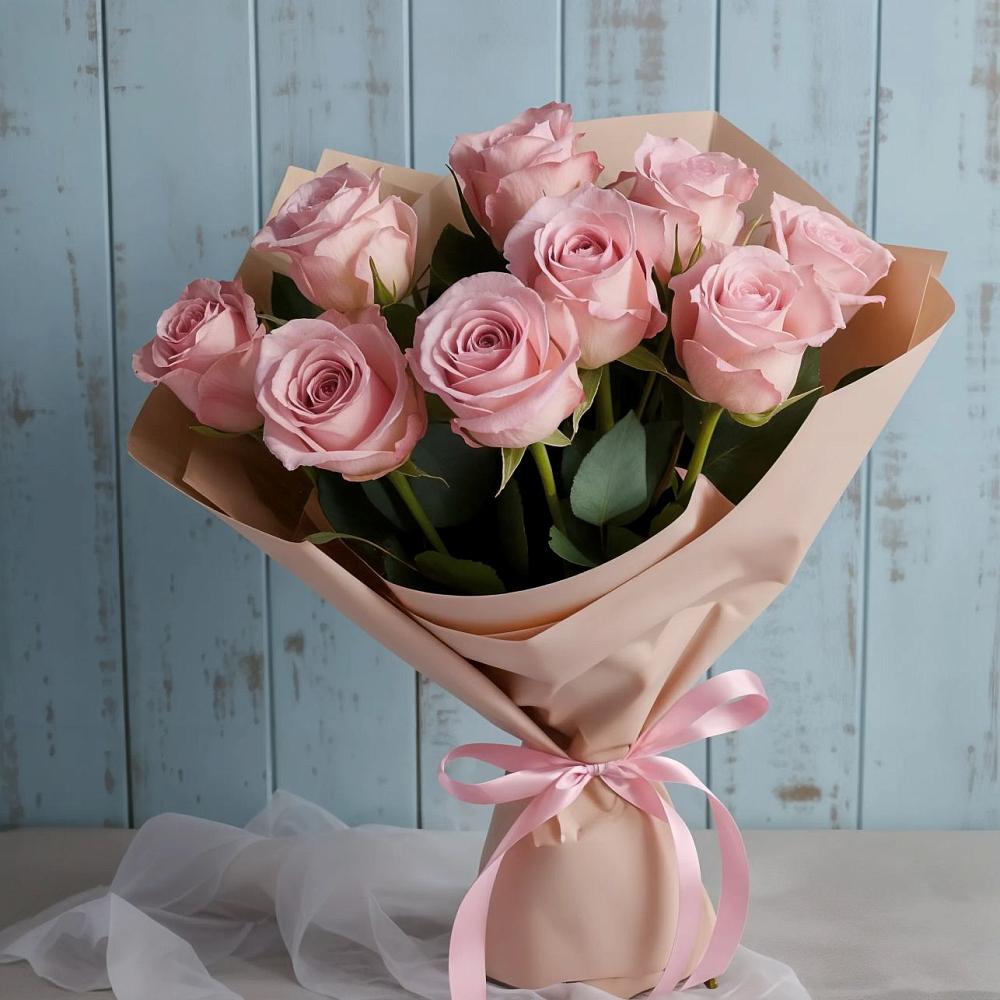 Букет цветов из: Розы в Выселках