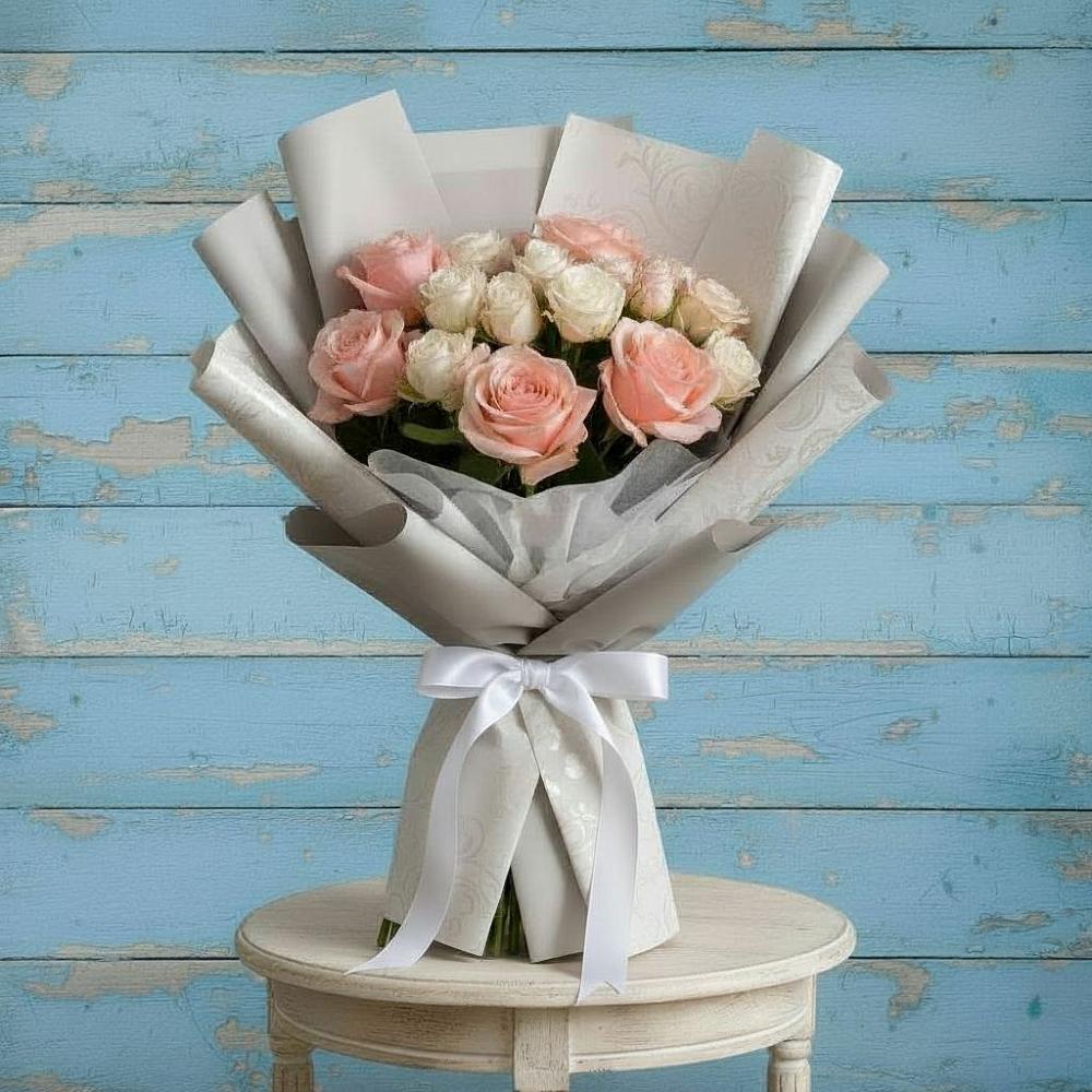 Букет цветов из: Розы в Выселках