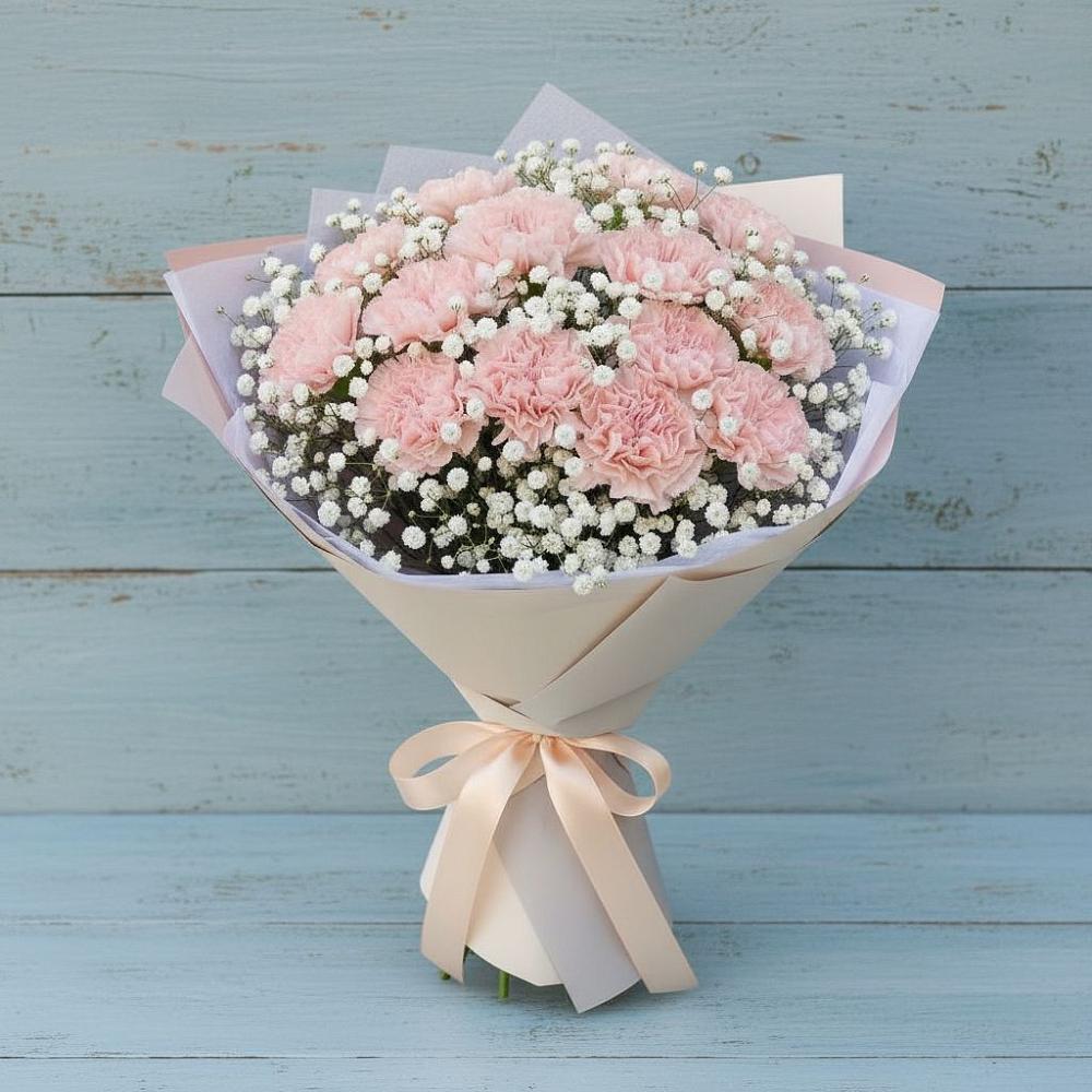 Букет цветов из: Гвоздики в Выселках