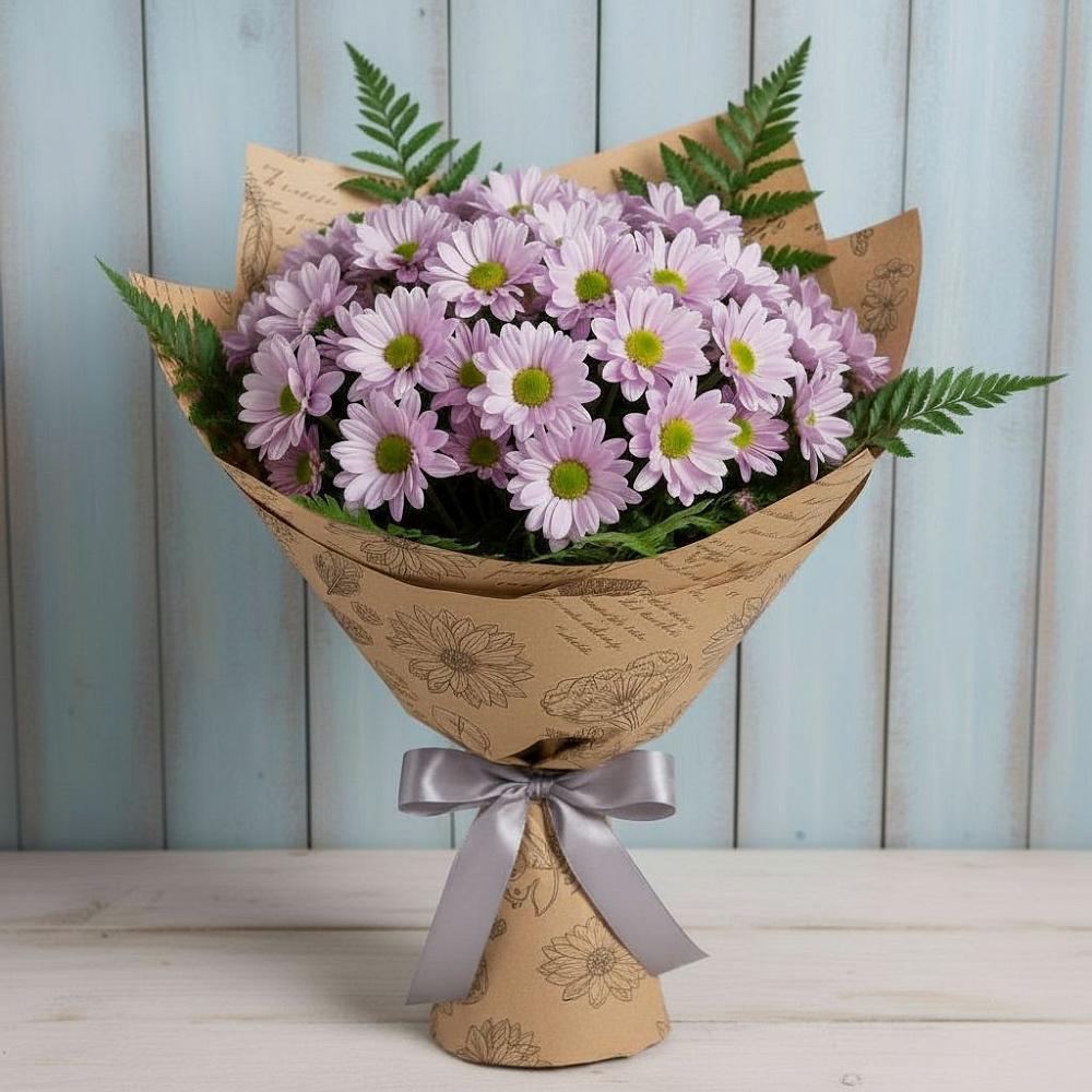 Букет цветов из: Хризантемы в Выселках