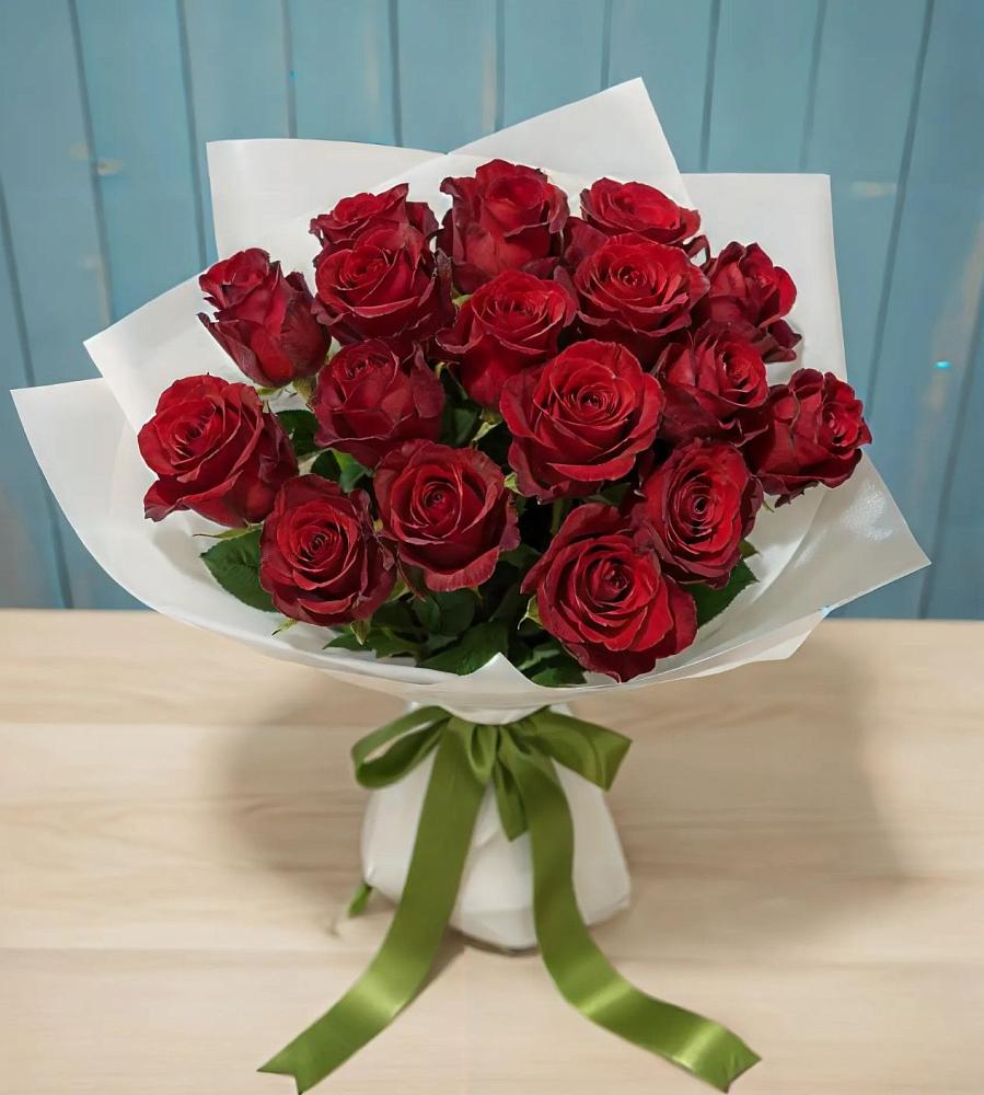 Букет Красные розы в Выселках
