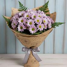 Букет цветов из:  Хризантемы в Выселках
