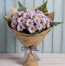 Букет цветов из:  Хризантемы в Выселках