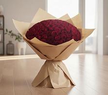 Букет 101 Красная роза в Выселках