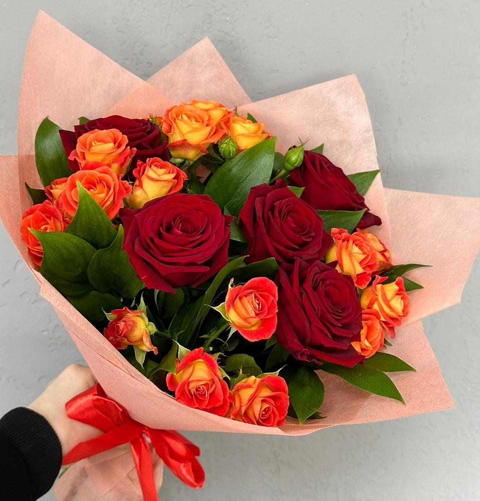 Букет Любовь и восторг в Выселках