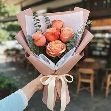 Букет цветов из:  Розы в Выселках