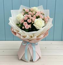 Букет цветов из:  Розы в Выселках