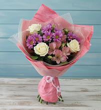 Букет цветов из:  Герберы в Выселках