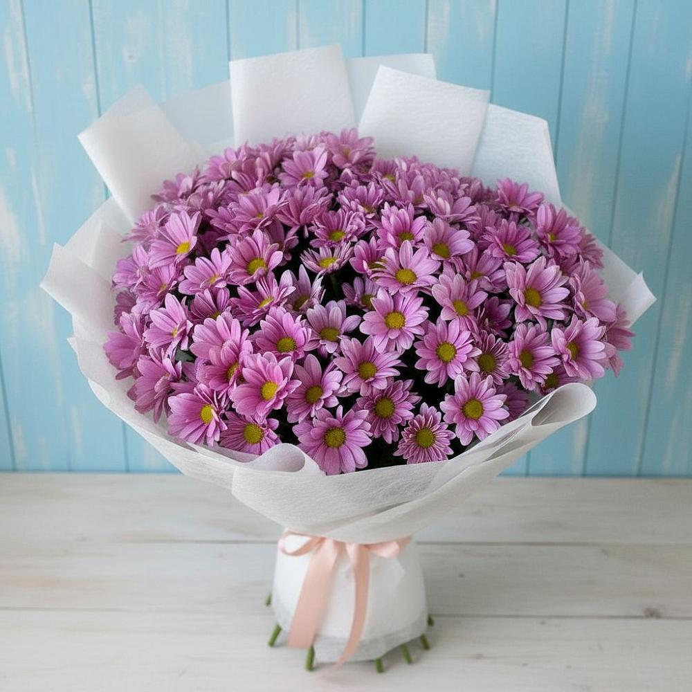 Букет цветов из: Хризантемы в Выселках