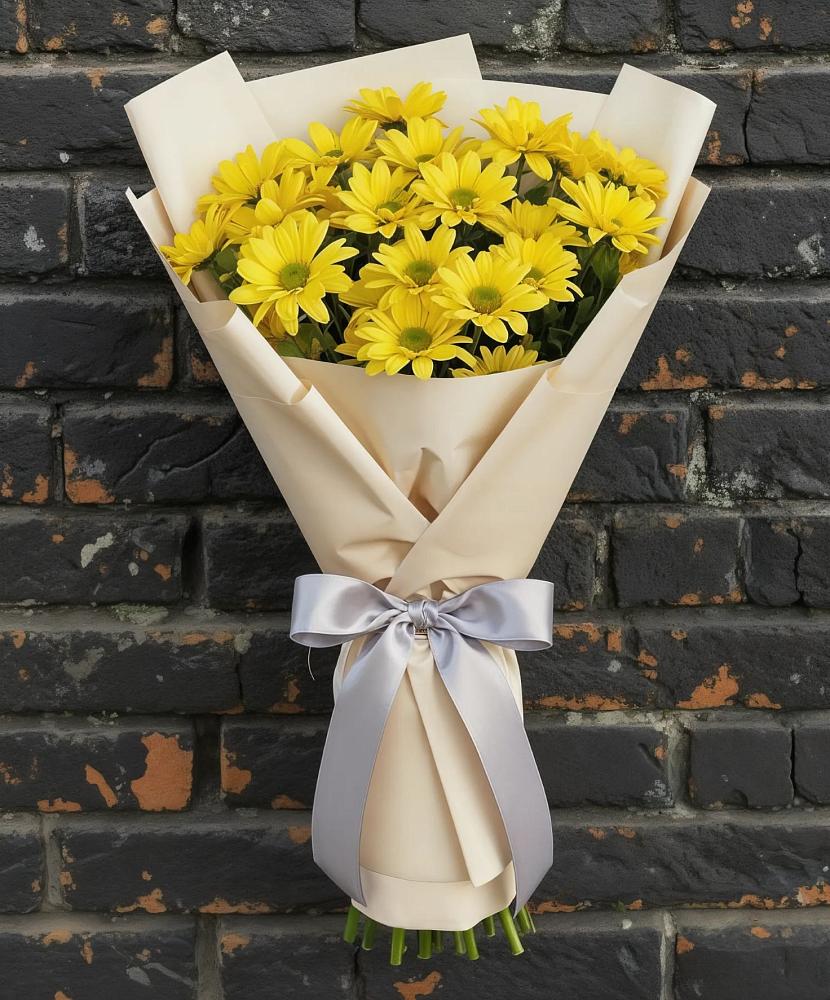 Букет цветов из: Хризантемы в Выселках