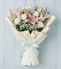 Букет цветов из:  Лилии в Выселках